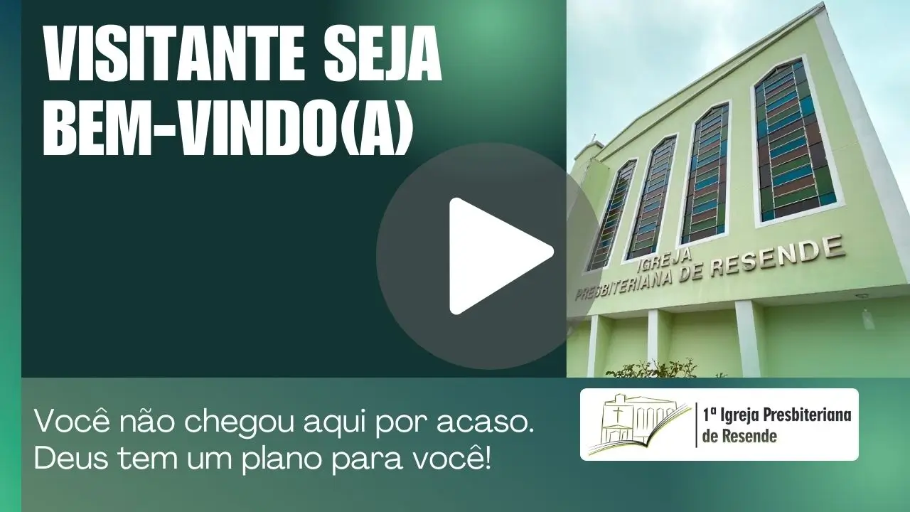 Vídeo de boas-vindas